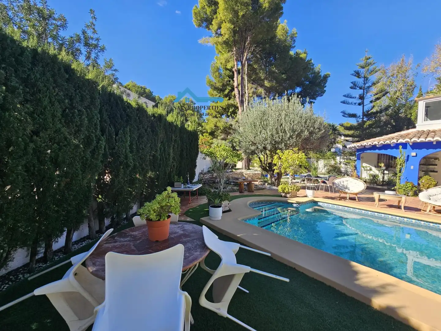 Jardín de Casa o chalet en venta en Altea con Aire acondicionado, Calefacción y Jardín privado
