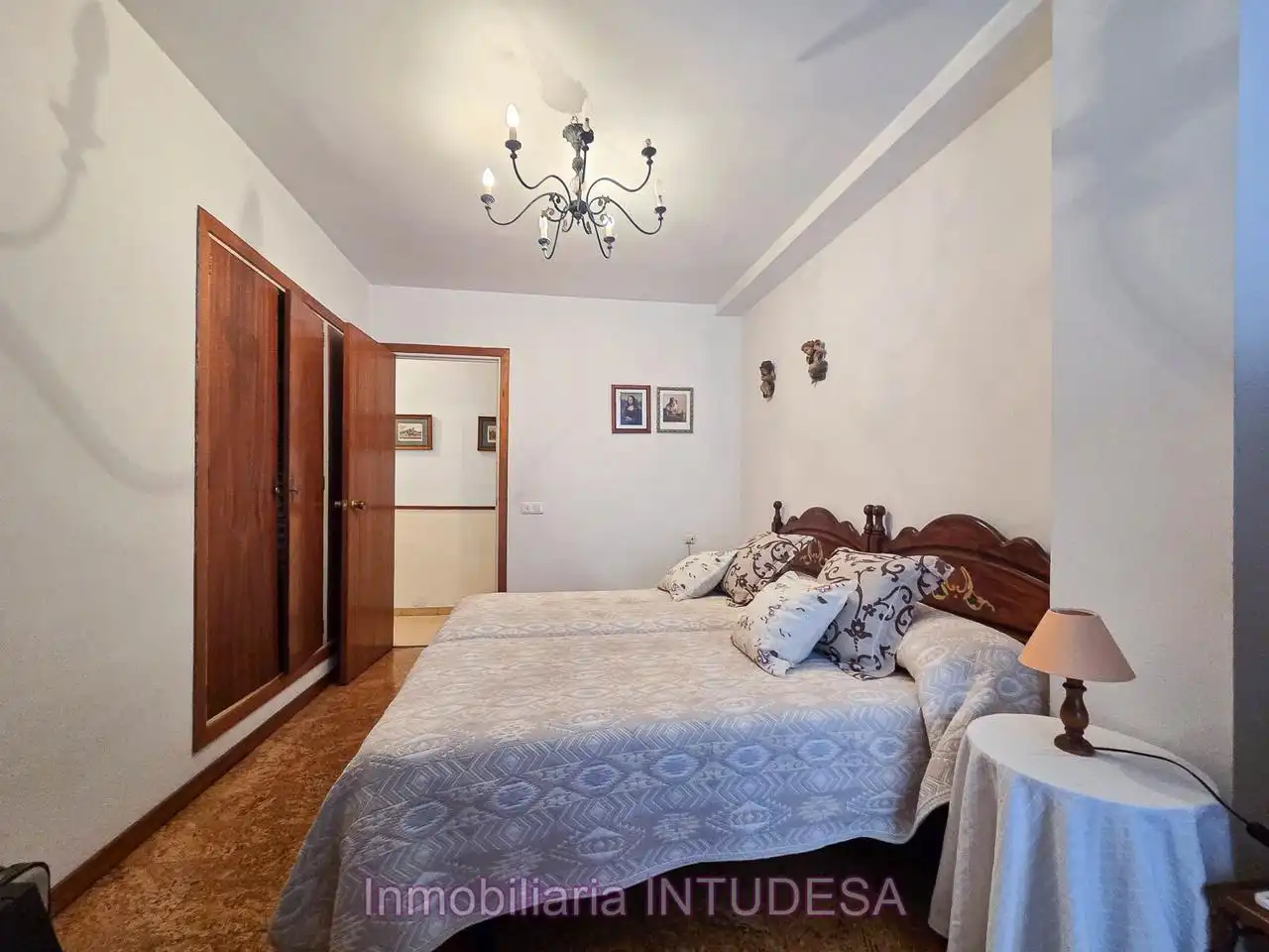 Bedroom of Flat for sale in Tudela  with Heating, Storage room and Balcony