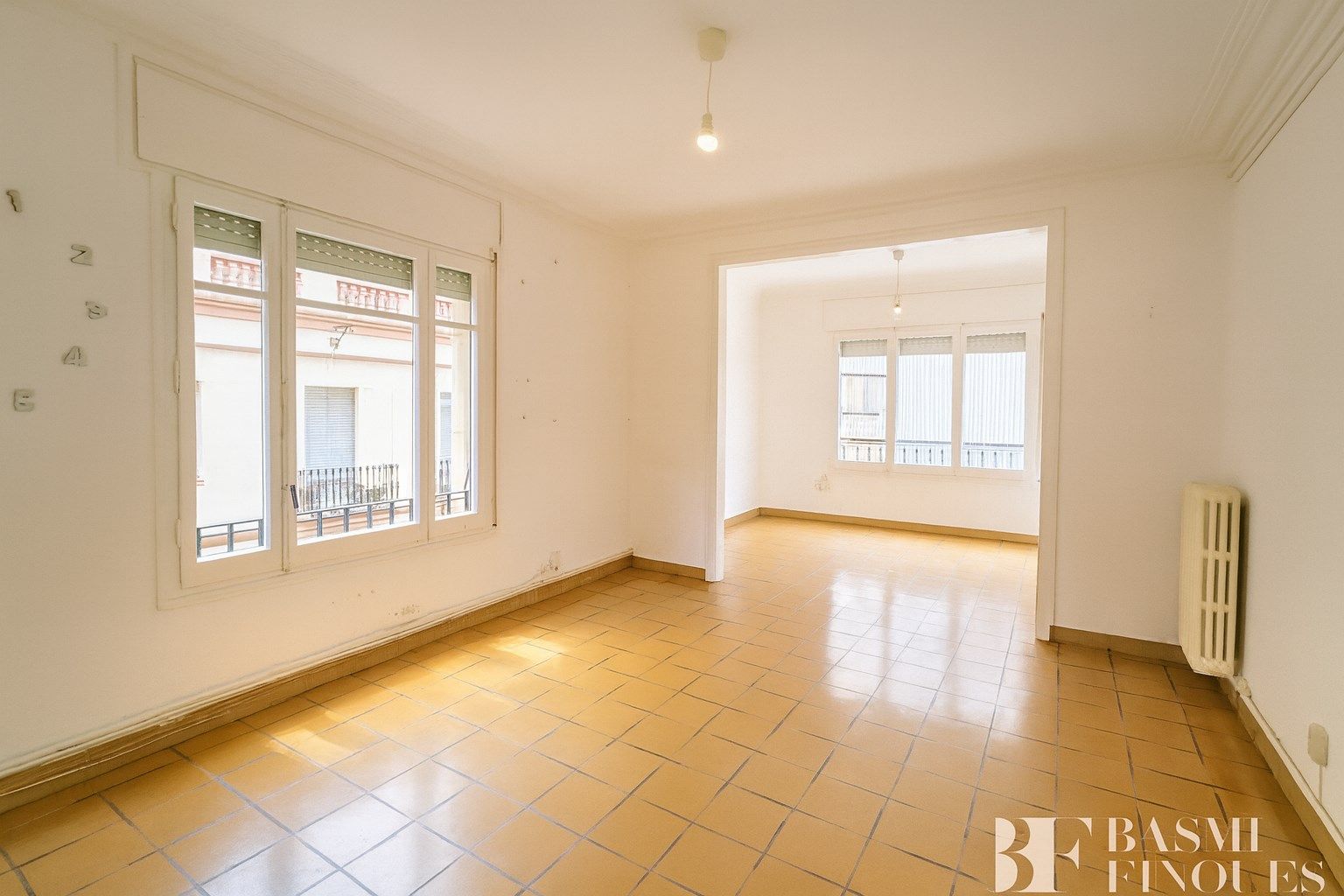 Living room of Flat to rent in  Barcelona Capital  with Heating