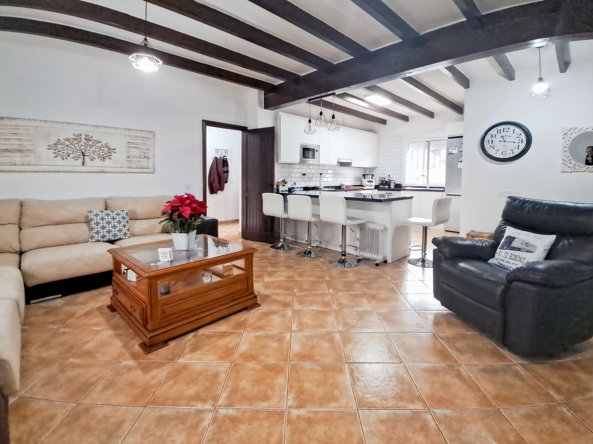 Living room of House or chalet for sale in Almogía  with Air Conditioner, Private garden and Terrace