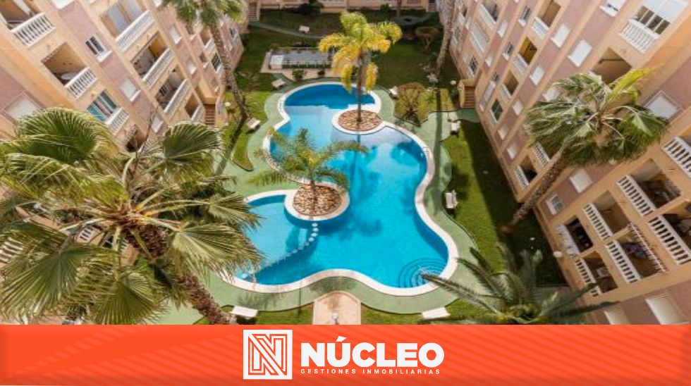 Vista exterior de Pis en venda en Torrevieja amb Aire condicionat, Terrassa i Moblat