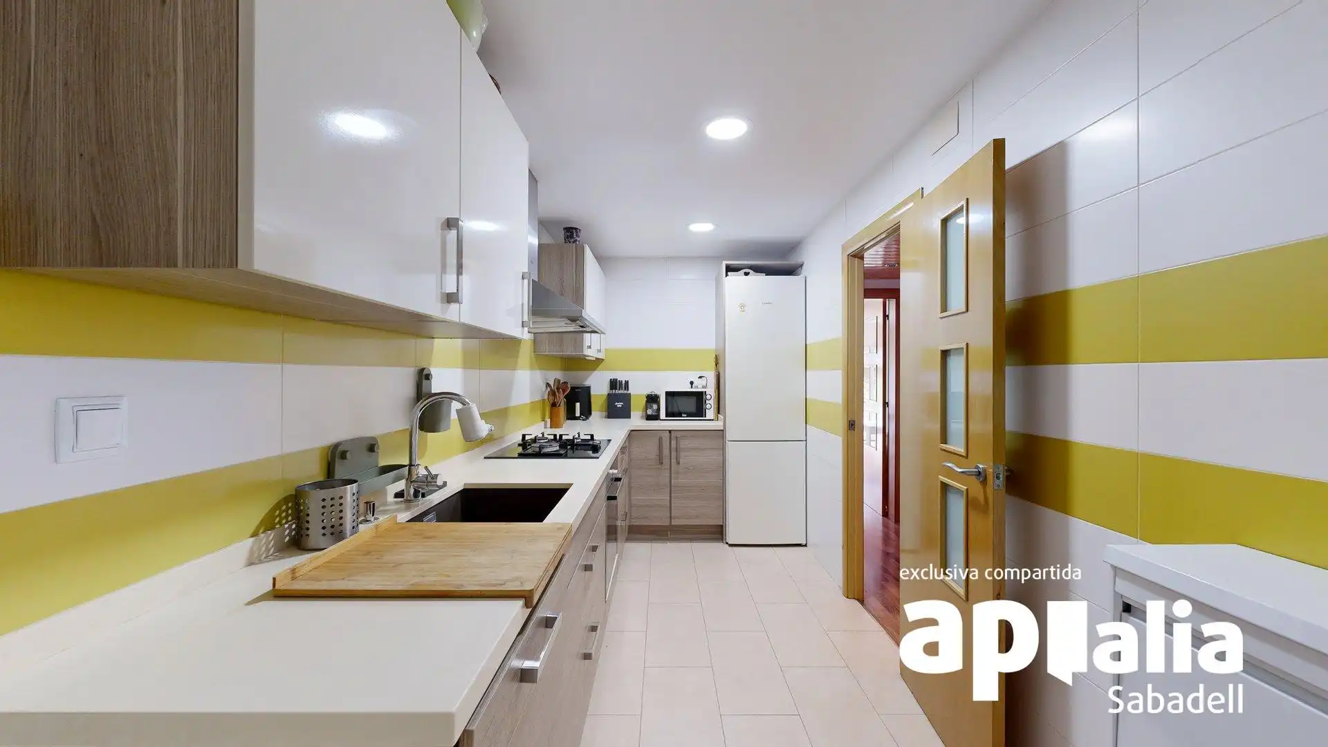 Küche von Wohnung zum Verkauf in Barberà del Vallès mit Heizung, Terrasse und Balkon