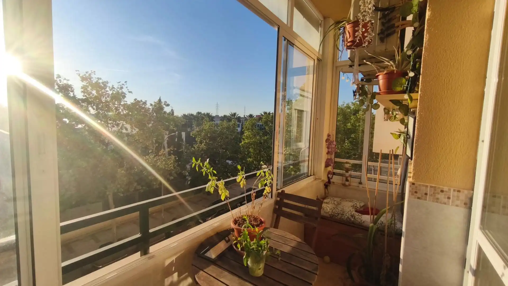 Terraza de Piso en venta en Málaga Capital con Aire acondicionado
