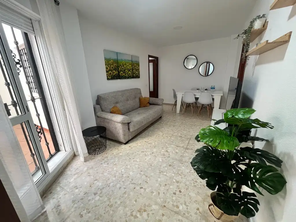 Sala d'estar de Pis en venda en Rota amb Aire condicionat