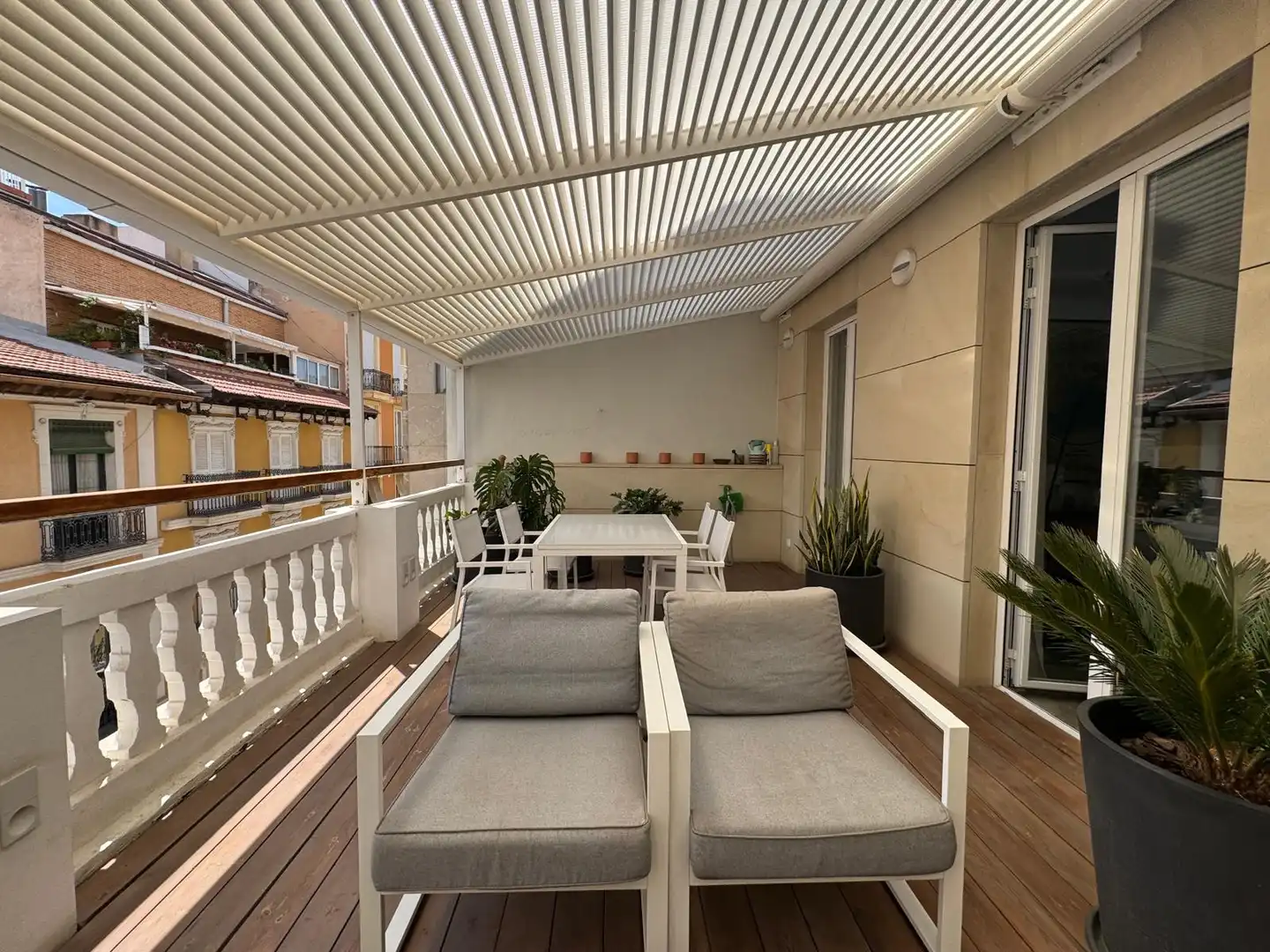 Terrace of Attic for rent in Centro