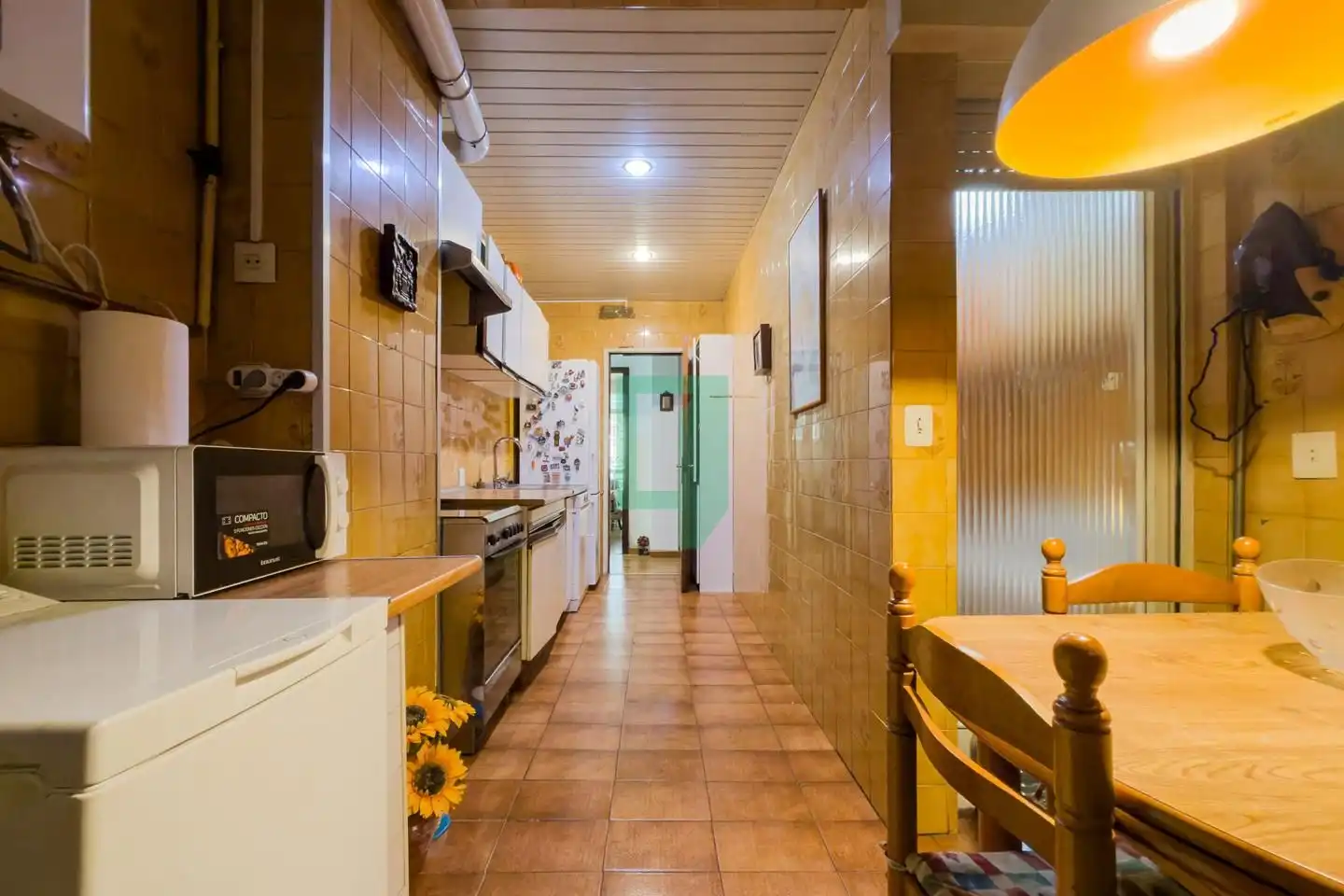 Cocina de Piso en venta en Barcelona con Calefacción y Terraza