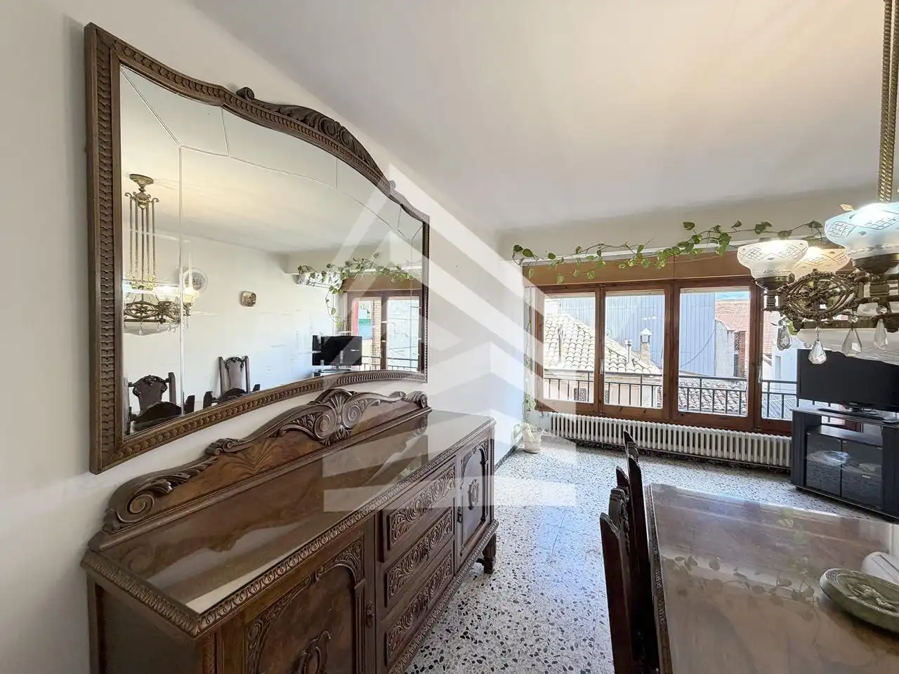 Sala de estar de Piso en venta en Solsona con Aire acondicionado, Trastero y Amueblado