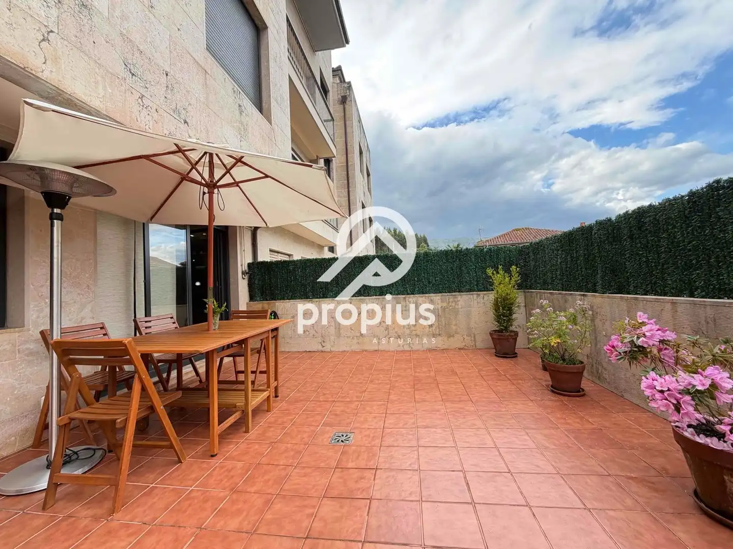 Terrace of Flat for sale in Llanes  with Heating, Terrace and Storage room