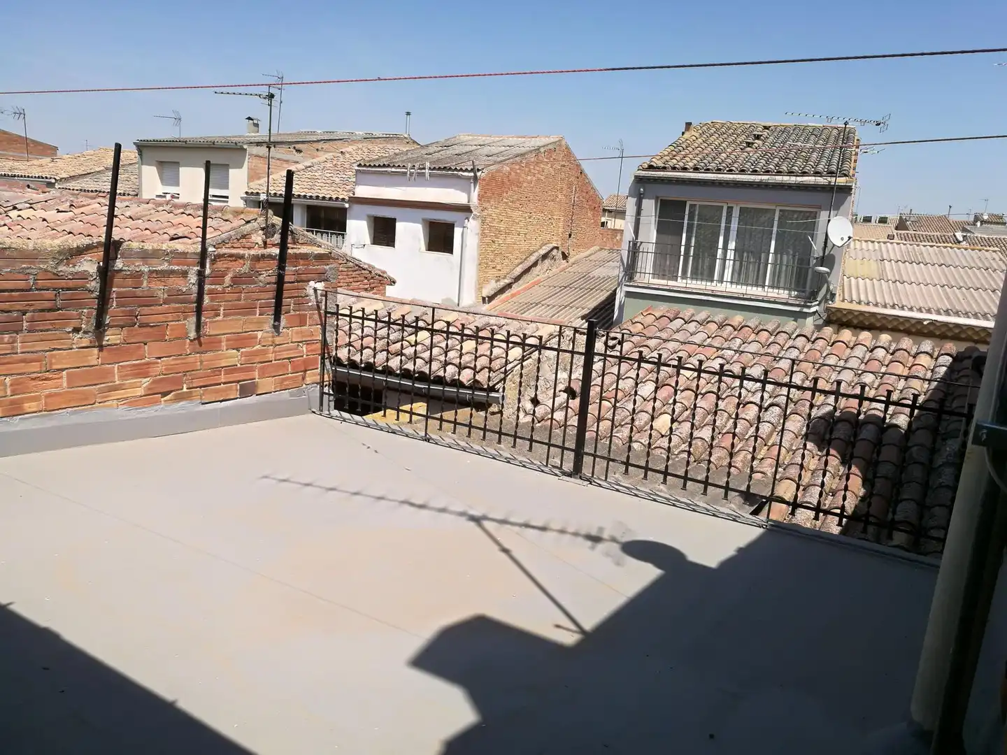 Terrassa de Casa adosada de lloguer en Bellvís, Lleida