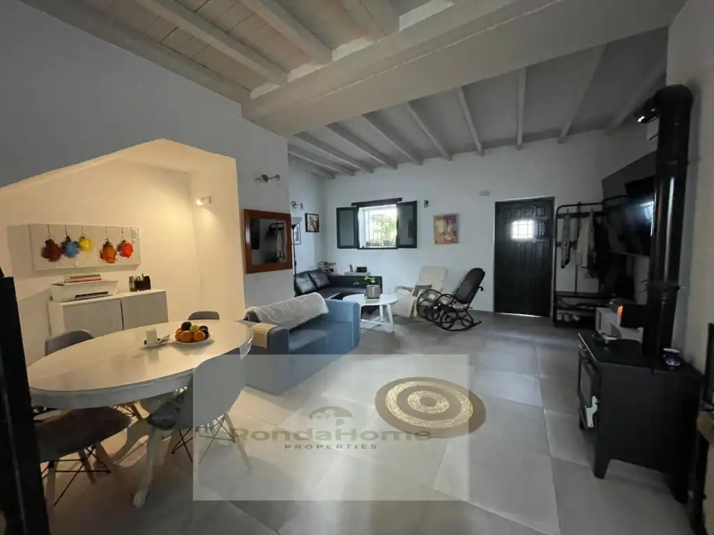 Sala de estar de Casa o chalet en venta en Montejaque con Terraza y Piscina
