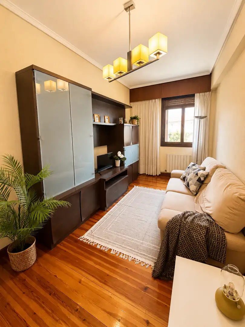 Living room of Flat for sale in Bilbao   with Heating and Terrace