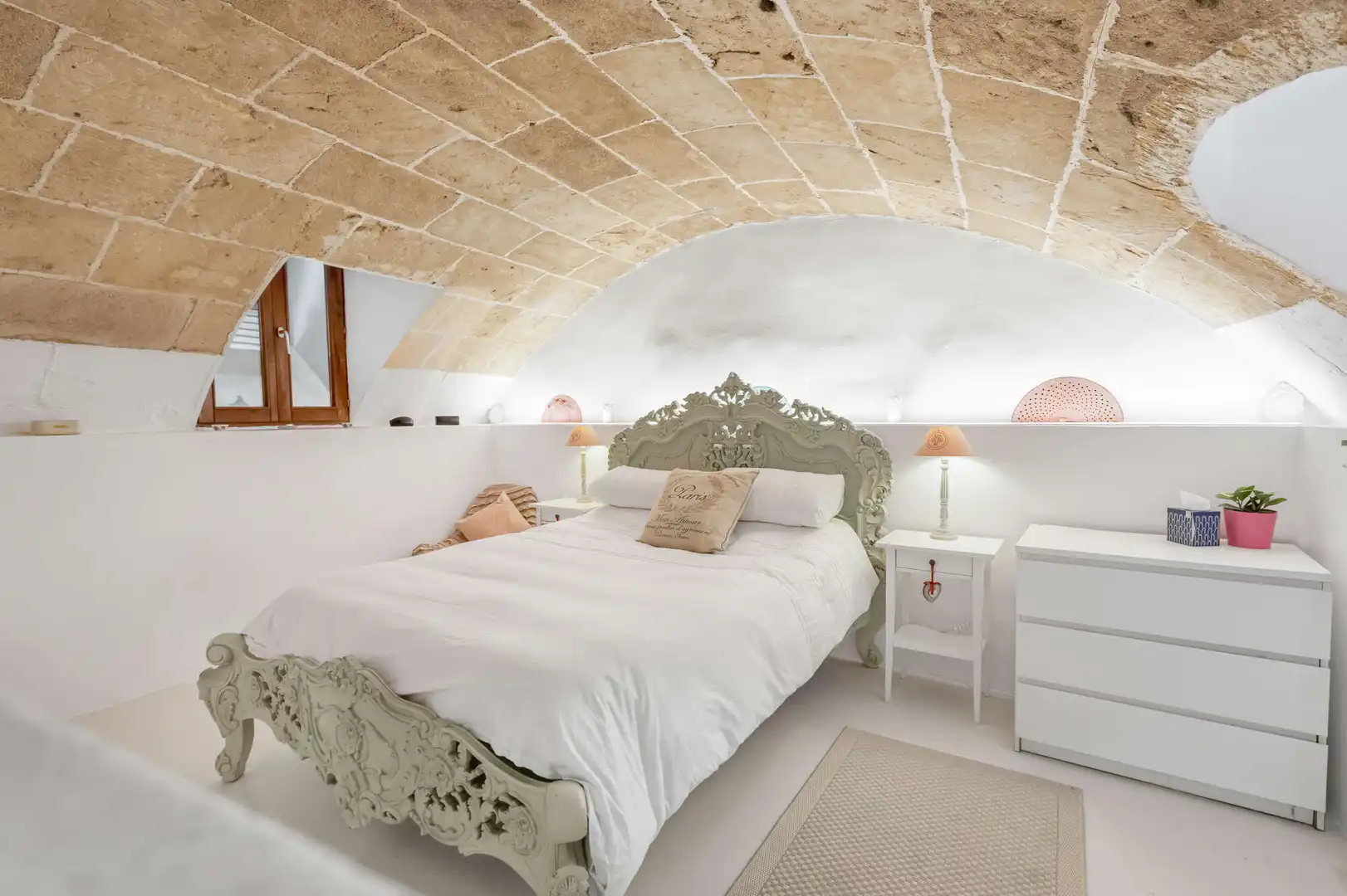 Schlafzimmer von Erdgeschoss zum Verkauf in  Palma de Mallorca mit Klimaanlage, Parkett und Möbliert
