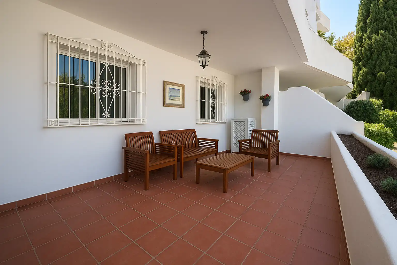 Terrace of Flat for sale in Marbella  with Air Conditioner, Private garden and Terrace