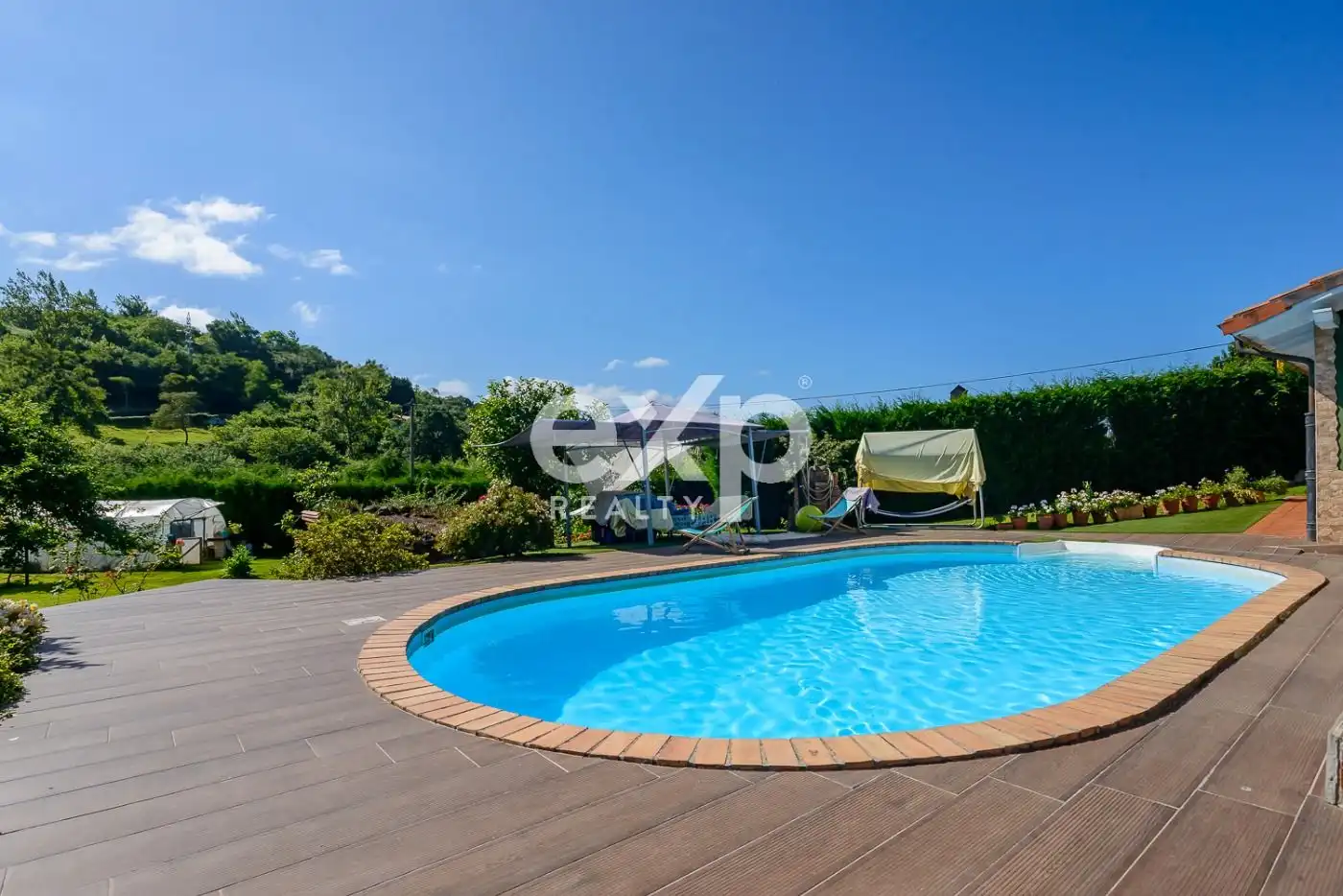 Swimming pool of Houses for sale in Langreo  with Heating, Private garden and Swimming Pool