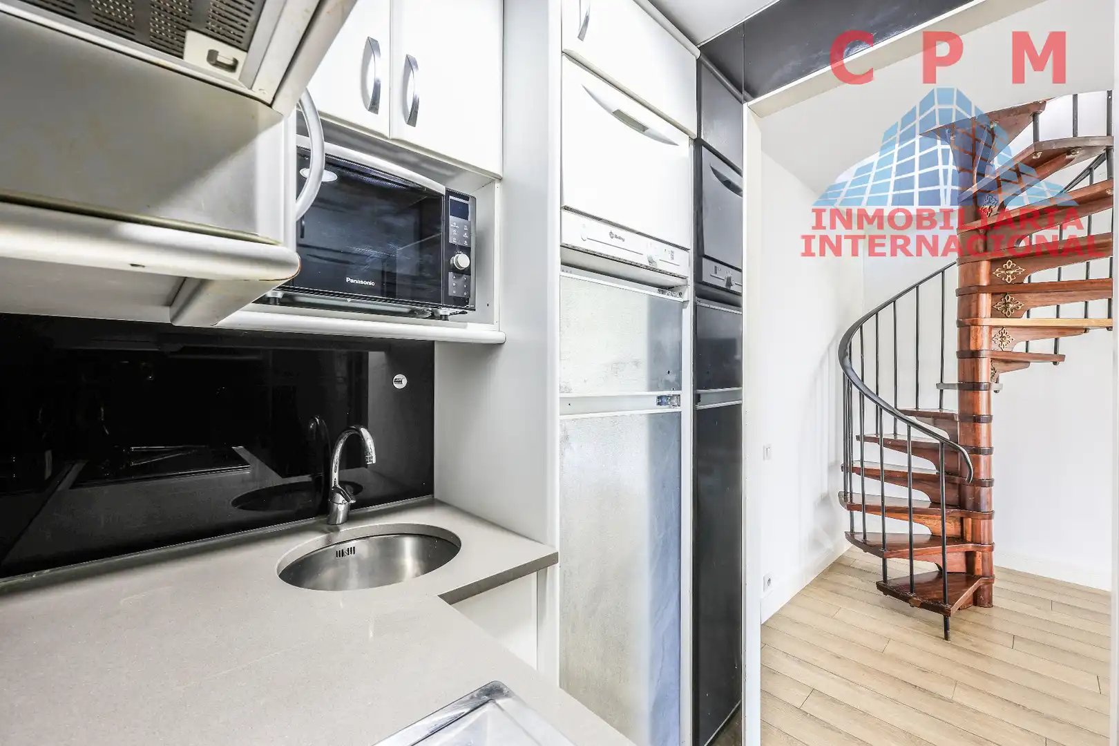 Küche von Maisonette zur Miete in Madrid mit Klimaanlage, Heizung und Parkett