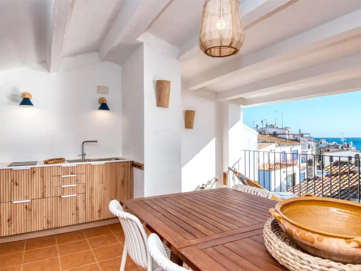 Terrassa de Casa adosada en venda en Palafrugell amb Aire condicionat i Balcó