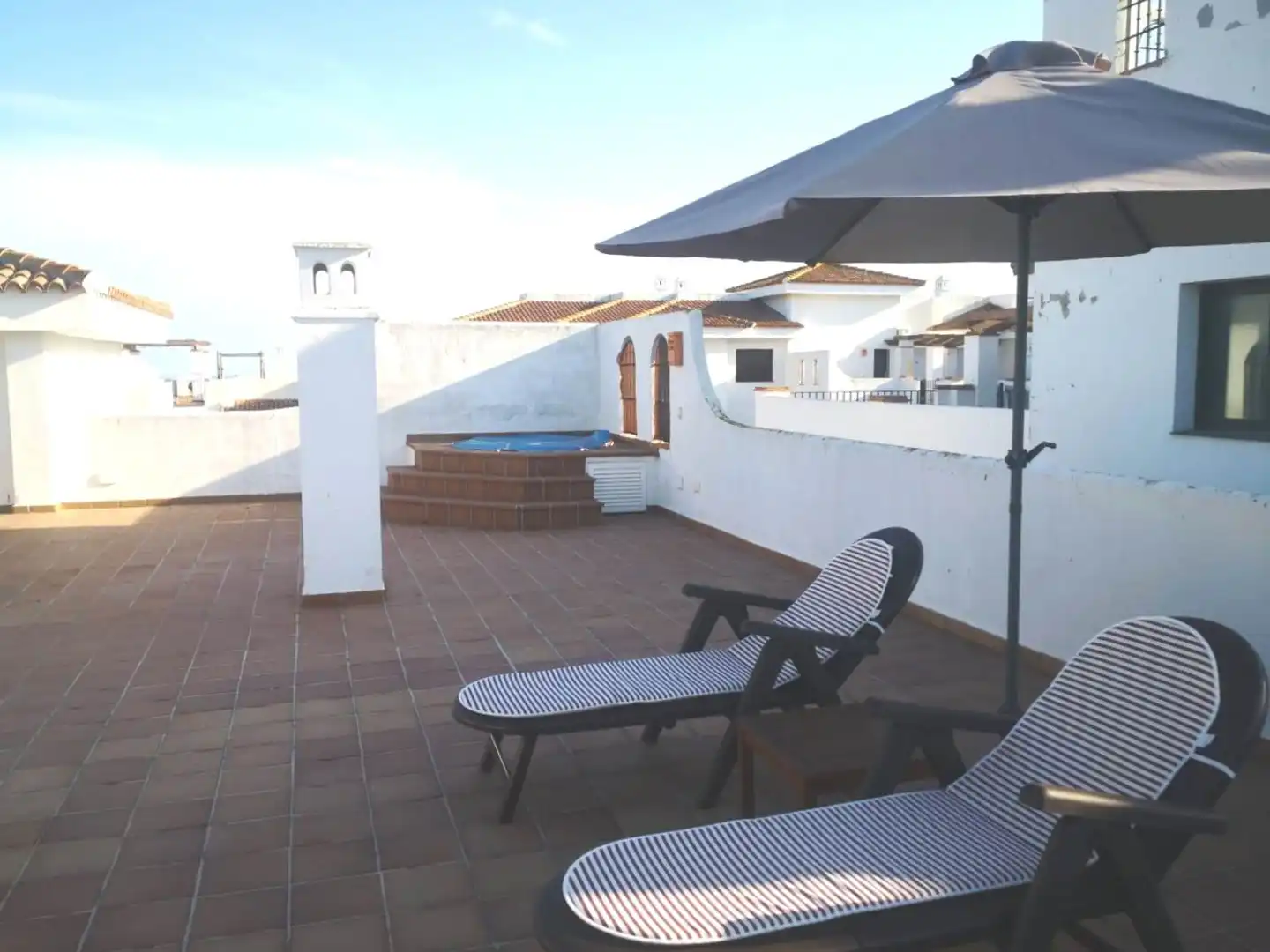 Terrassa de Apartament de lloguer en La Alcaidesa amb Aire condicionat, Calefacció i Terrassa