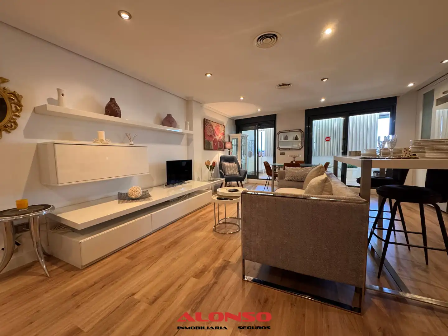 Living room of Attic for sale in Vinaròs  with Air Conditioner, Heating and Parquet flooring