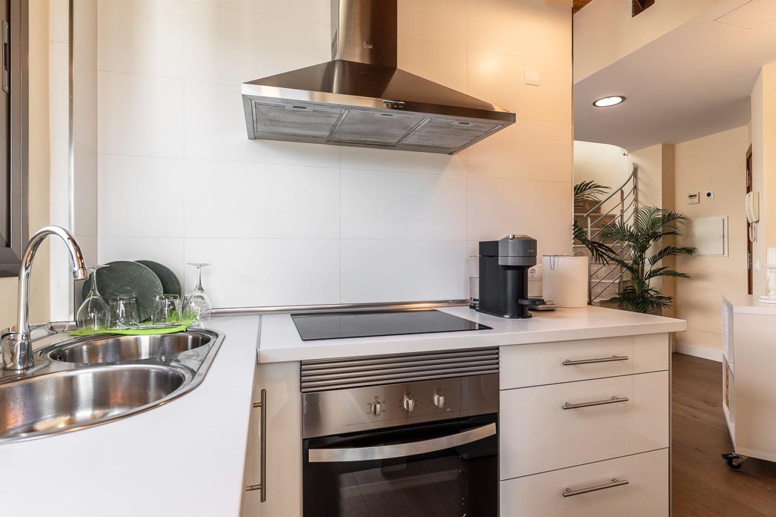 Kitchen of Attic for sale in  Palma de Mallorca  with Air Conditioner, Heating and Parquet flooring