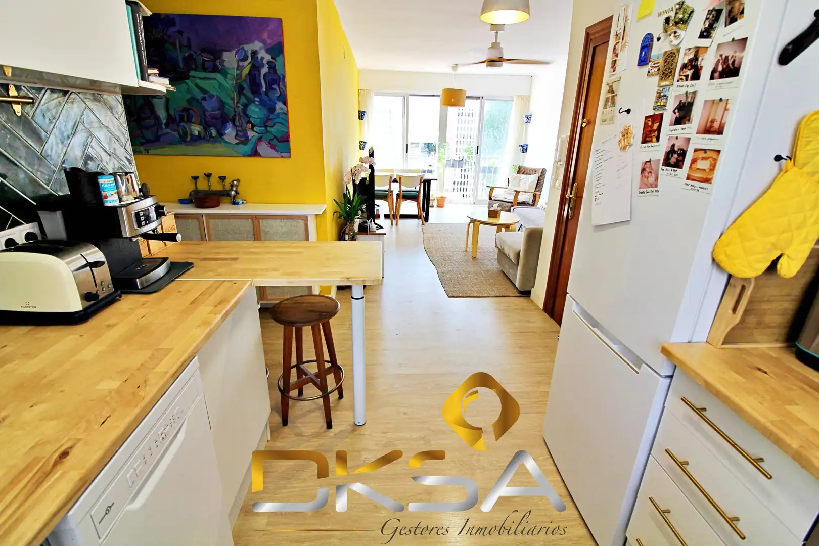Kitchen of Flat for rent in Castellón de la Plana / Castelló de la Plana  with Heating, Parquet flooring and Furnished