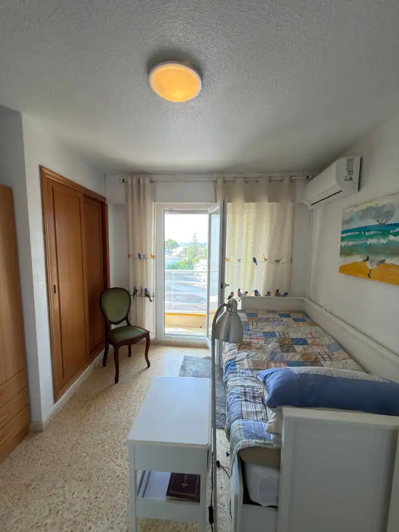 Bedroom of Flat for sale in Gandia  with Air Conditioner, Heating and Terrace