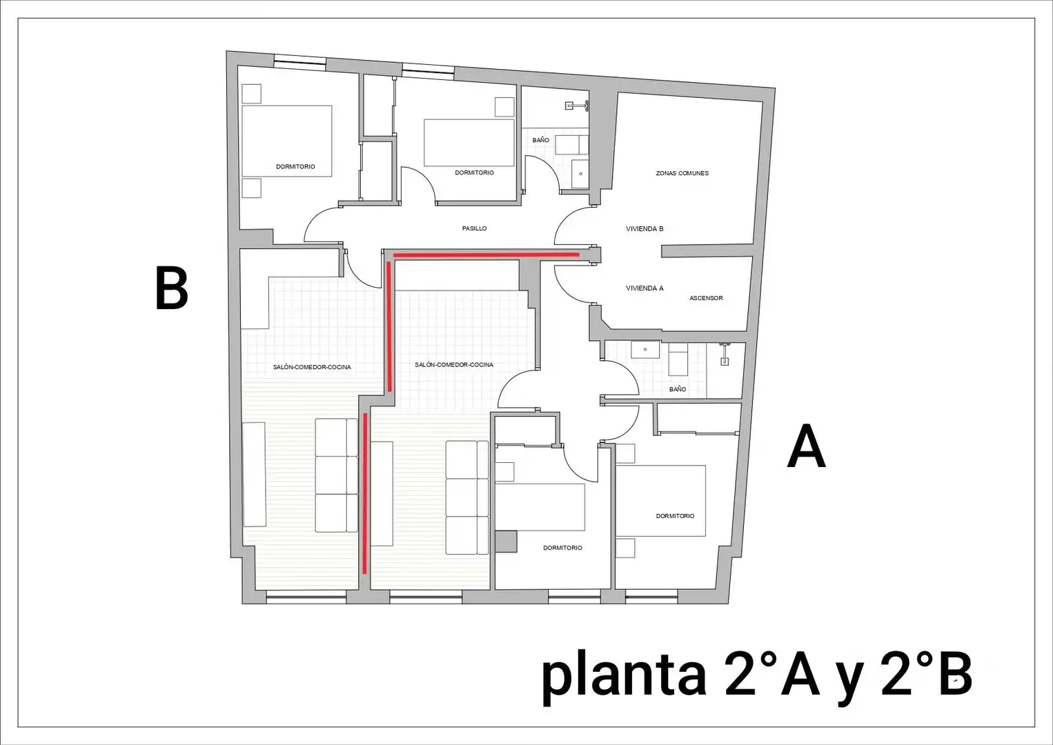 Wohnungen zum Verkauf in Cedeira mit Heizung und Abstellraum