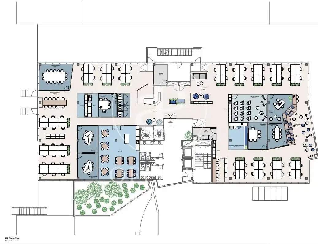 Office space with lift to rent in Carrer la Selva, imagen 22