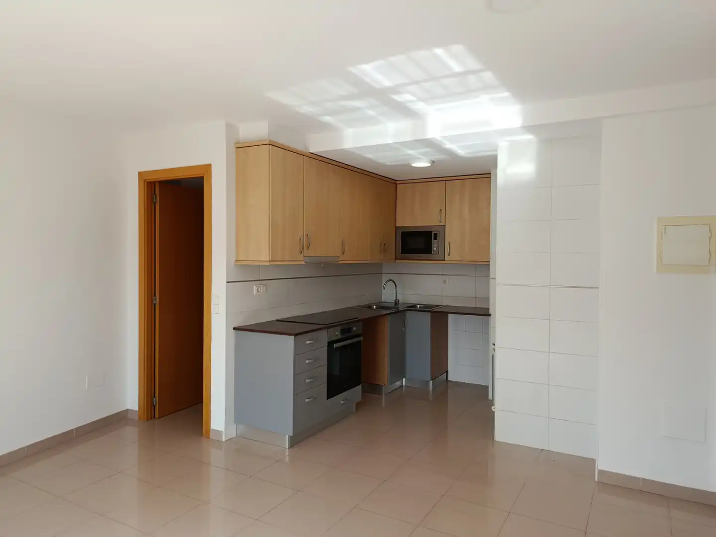 Cocina de Piso de alquiler en Caldes de Malavella con Calefacción y Balcón