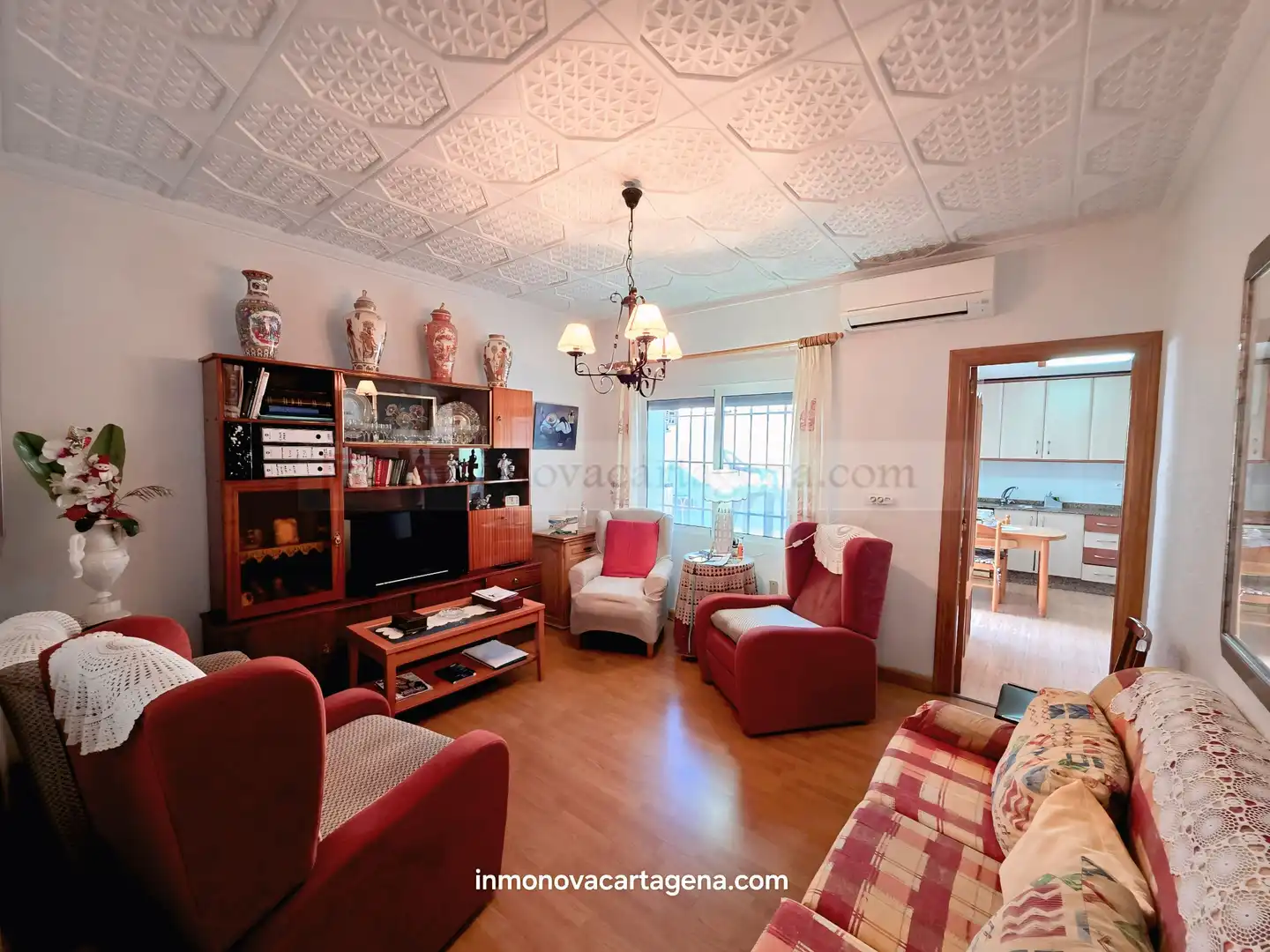 Sala d'estar de Casa adosada en venda en Cartagena amb Terrassa, Traster i Balcó