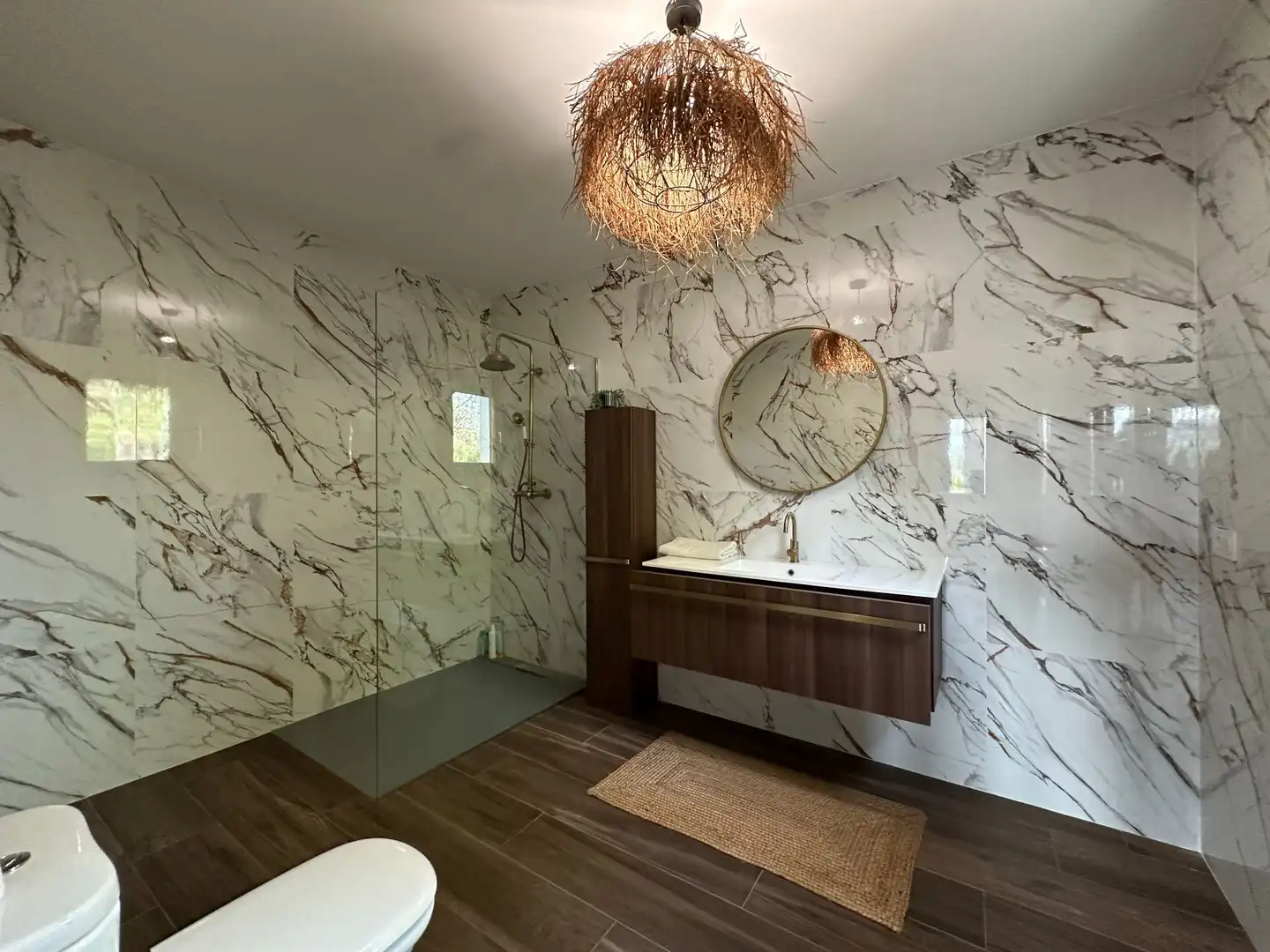 Baño de Casa o chalet en venta en Ontinyent con Calefacción, Jardín privado y Piscina