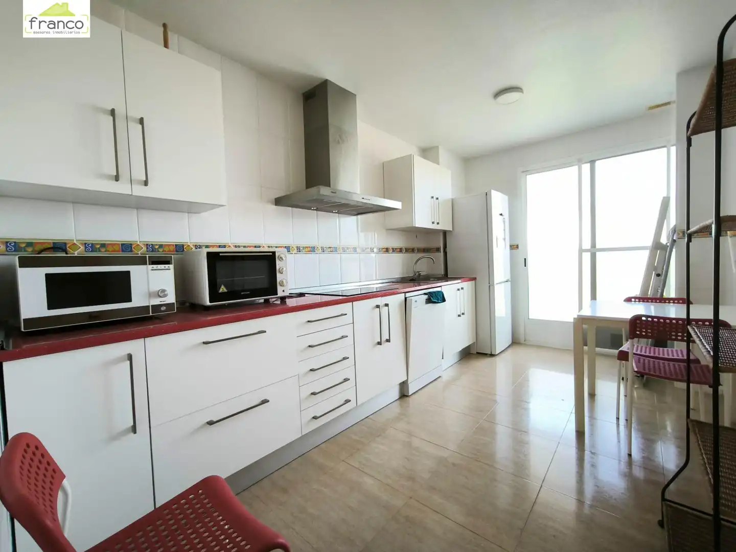 Kitchen of Flat for sale in Murcia  with Air Conditioner, Terrace and Furnished