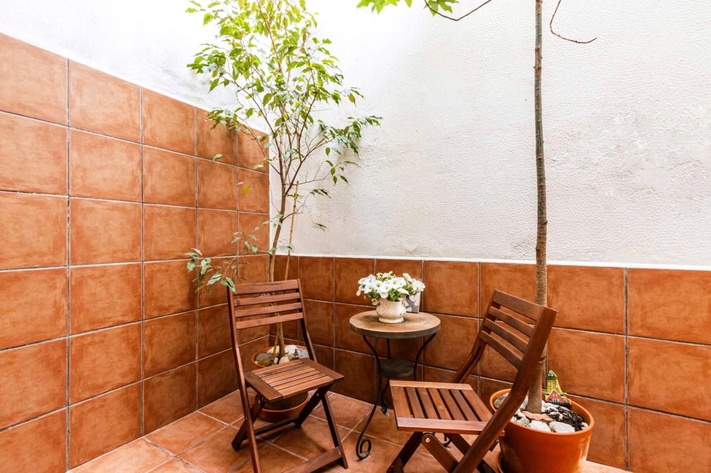 Terrassa de Casa adosada en venda en Badalona amb Aire condicionat, Calefacció i Parquet