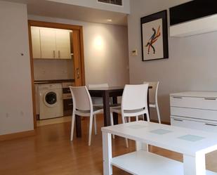 Sala d'estar de Apartament de lloguer en  Murcia Capital amb Aire condicionat, Calefacció i Moblat