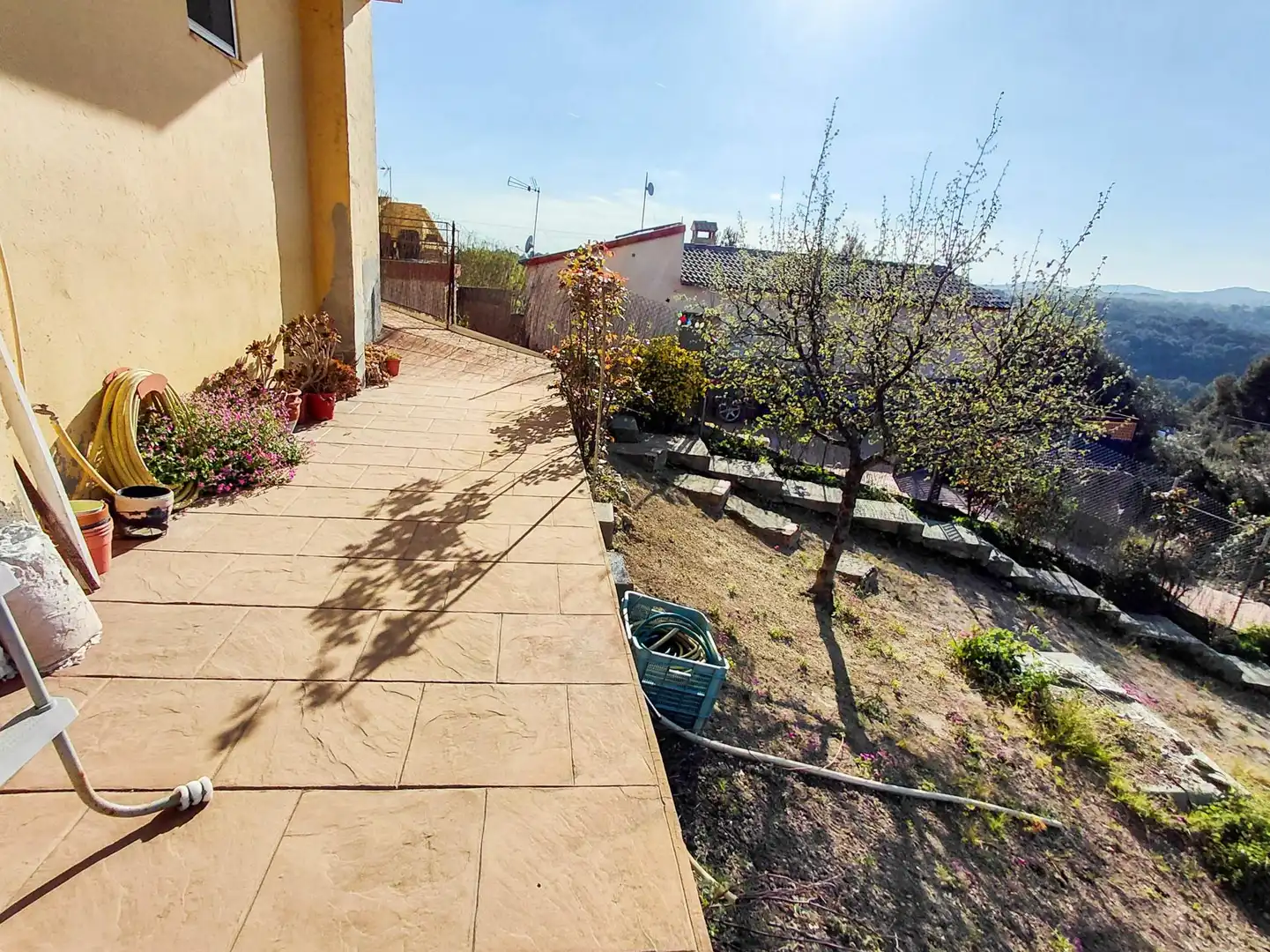 Terraza de Casa o chalet en venta en Els Hostalets de Pierola con Aire acondicionado, Jardín privado y Terraza