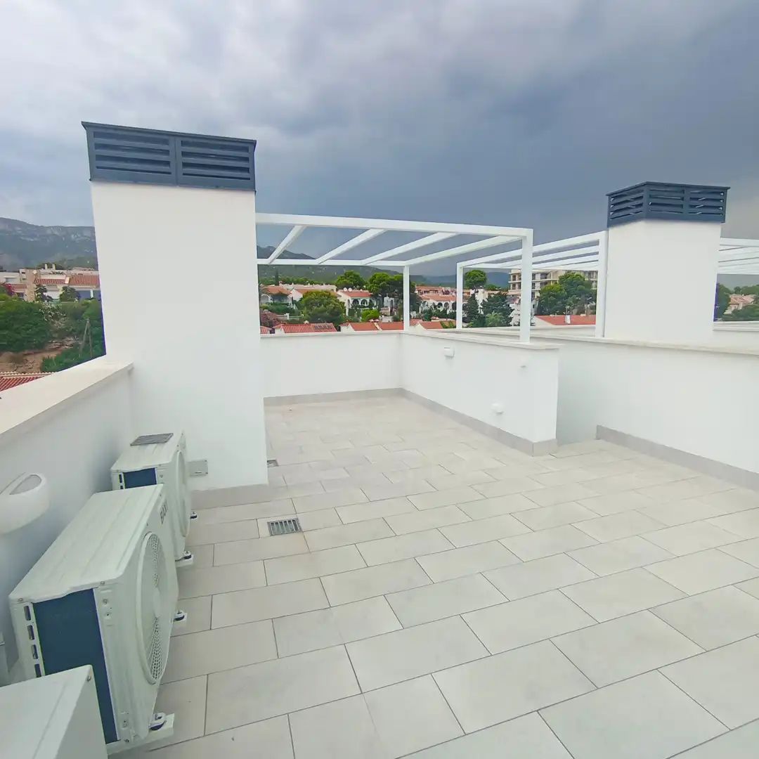 Terrassa de Casa adosada en venda en Vandellòs i l'Hospitalet de l'Infant amb Aire condicionat, Calefacció i Terrassa