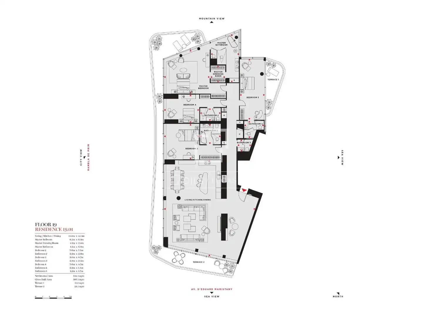 Flat for sale in Barcelona  with Air Conditioner, Heating and Terrace