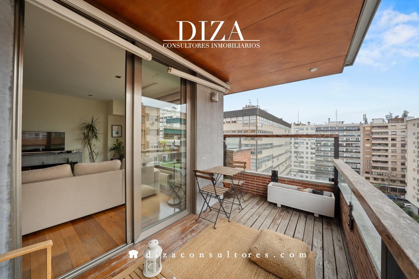 Terraza de Apartamento en venta en  Madrid Capital con Aire acondicionado, Calefacción y Terraza