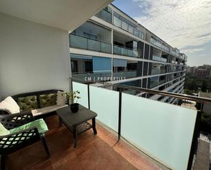 Terrace of Flat to rent in  Valencia Capital  with Air Conditioner, Terrace and Swimming Pool