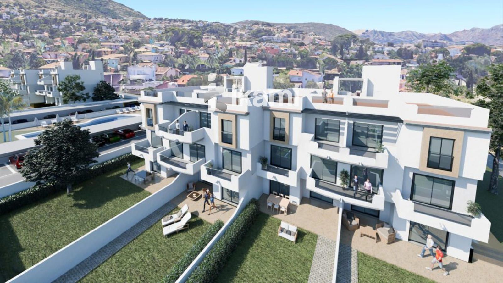 Exterior view of Flat for sale in Dénia  with Air Conditioner, Heating and Terrace