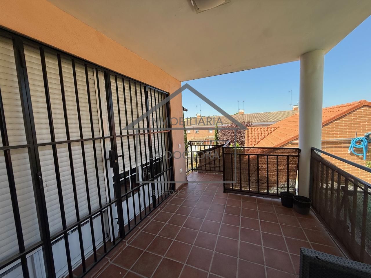 Vista exterior de Casa o xalet en venda en Villamantilla amb Calefacció, Jardí privat i Terrassa