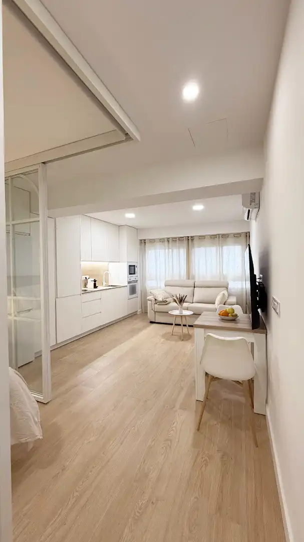 Living room of Study for rent in Alicante / Alacant  with Air Conditioner, Heating and Furnished