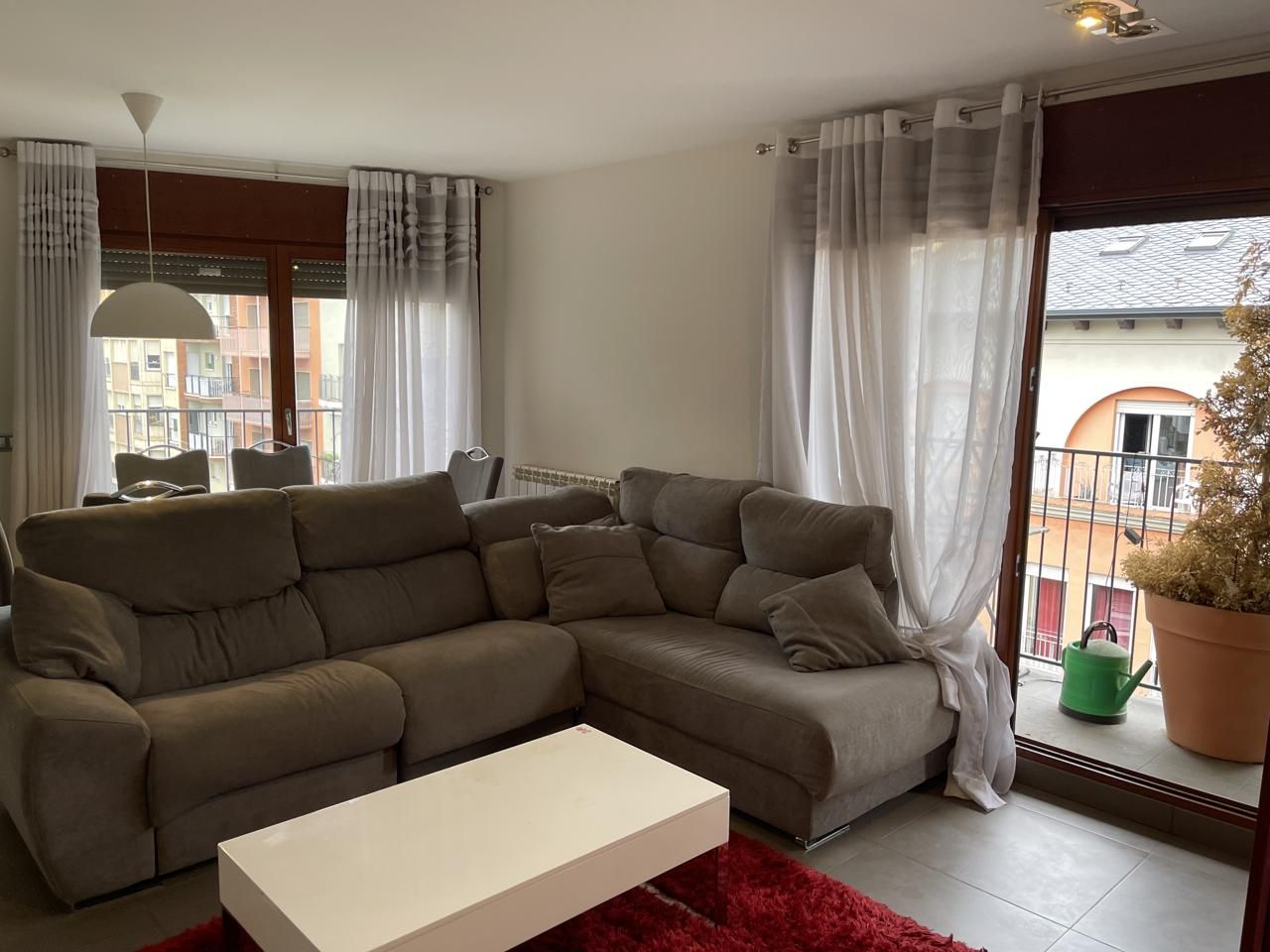 Living room of Duplex for sale in La Seu d'Urgell  with Air Conditioner, Terrace and Furnished