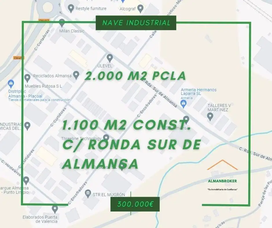 Industrial building for sale in Almansa