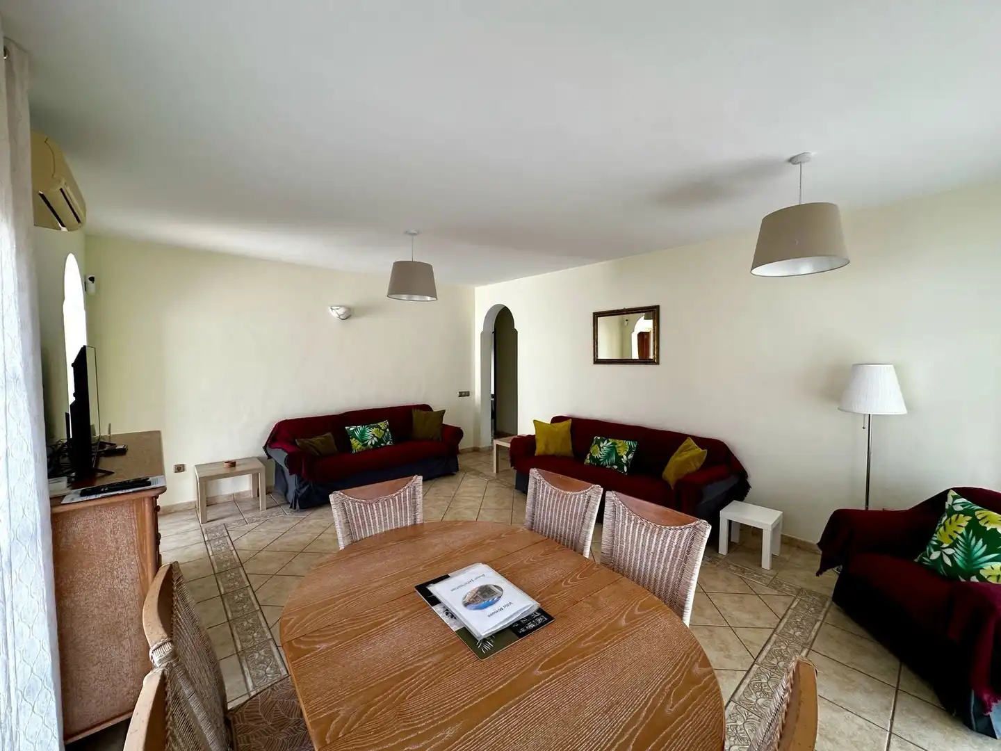 Sala d'estar de Casa o xalet en venda en Antigua amb Aire condicionat, Jardí privat i Traster