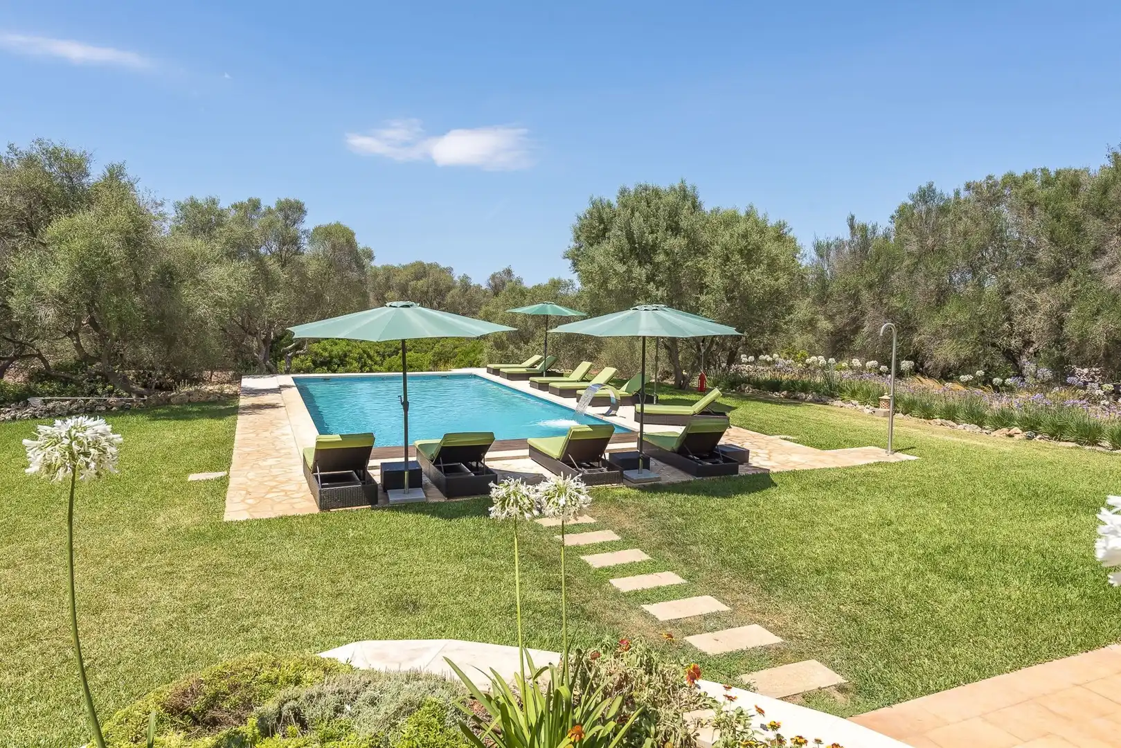 Swimming pool of Houses for rent in Felanitx