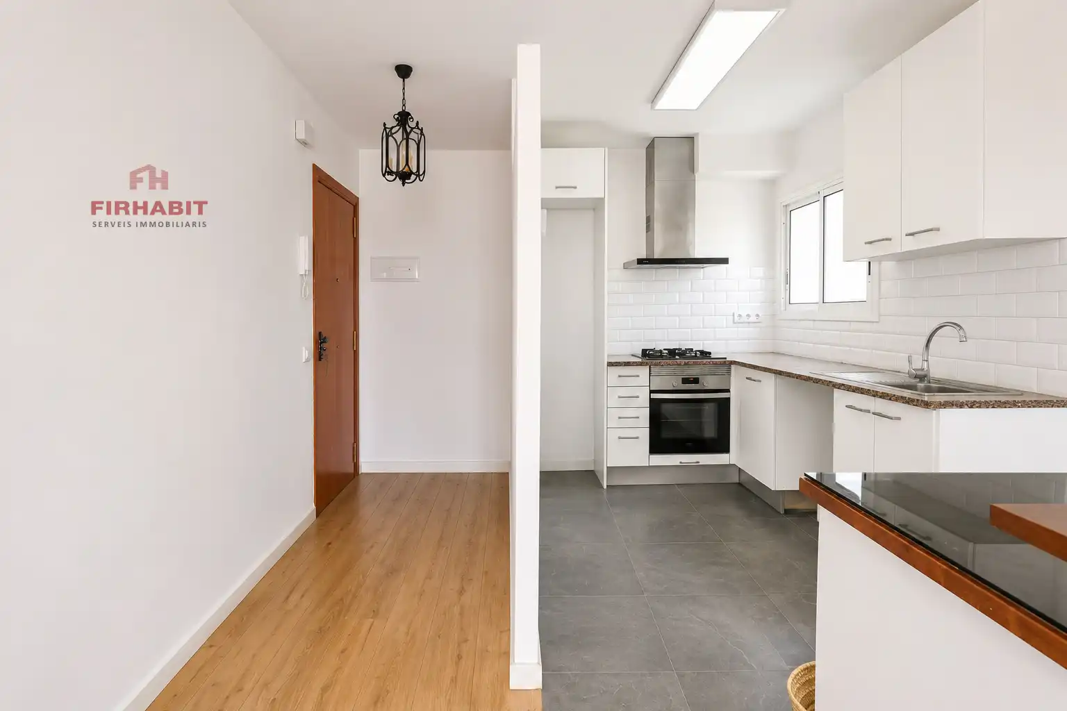 Kitchen of Flat for sale in Arenys de Mar  with Air Conditioner, Heating and Parquet flooring