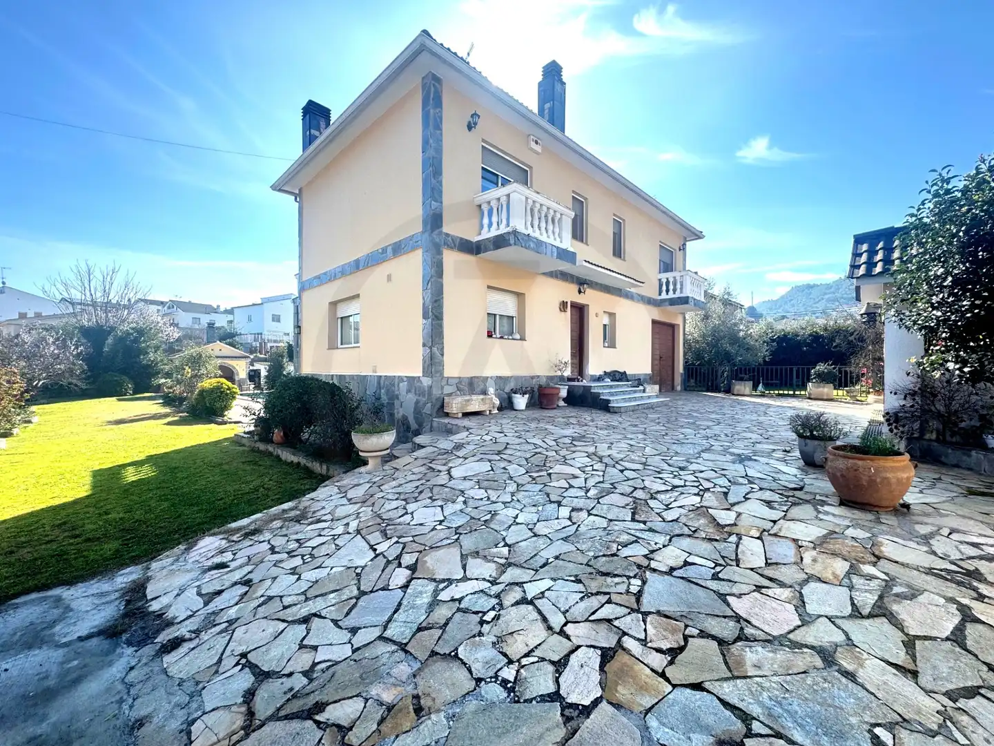 Exterior view of Houses for sale in Vacarisses  with Air Conditioner, Heating and Private garden