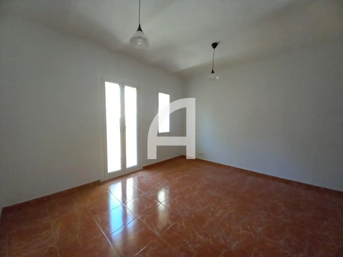 Sala de estar de Estudio de alquiler en Barcelona con Terraza y Balcón