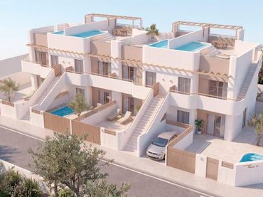 Apartament amb piscina en venda a Pilar de la Horadada ciudad