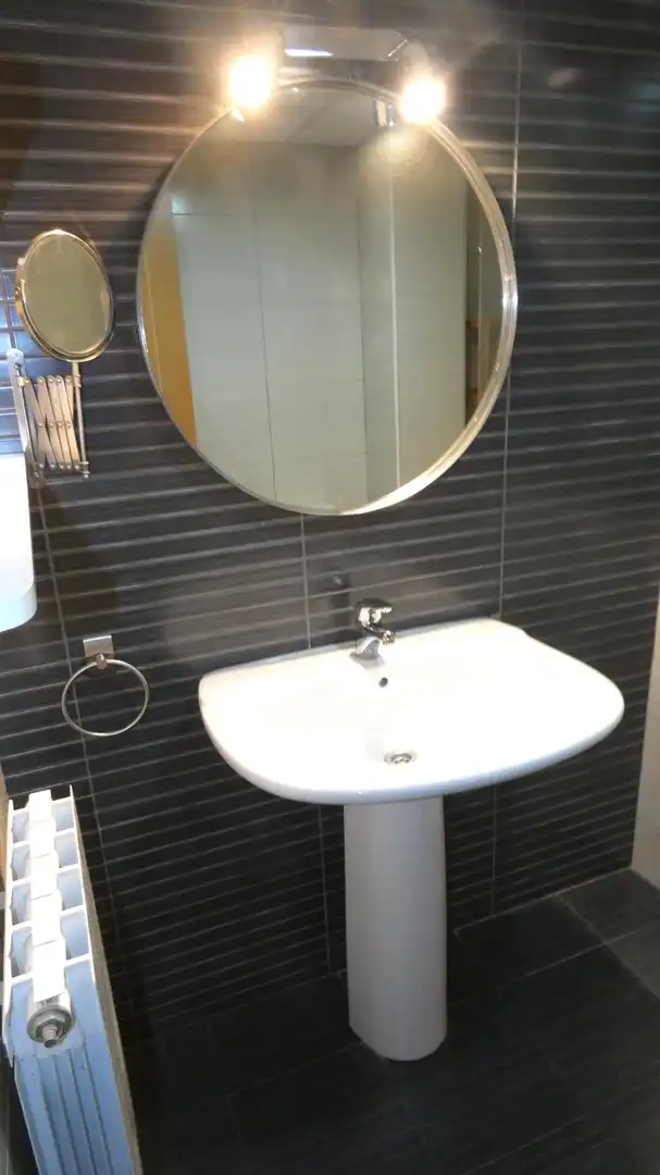 Baño de Apartamento en venta en Alagón con Calefacción, Jardín privado y Parquet